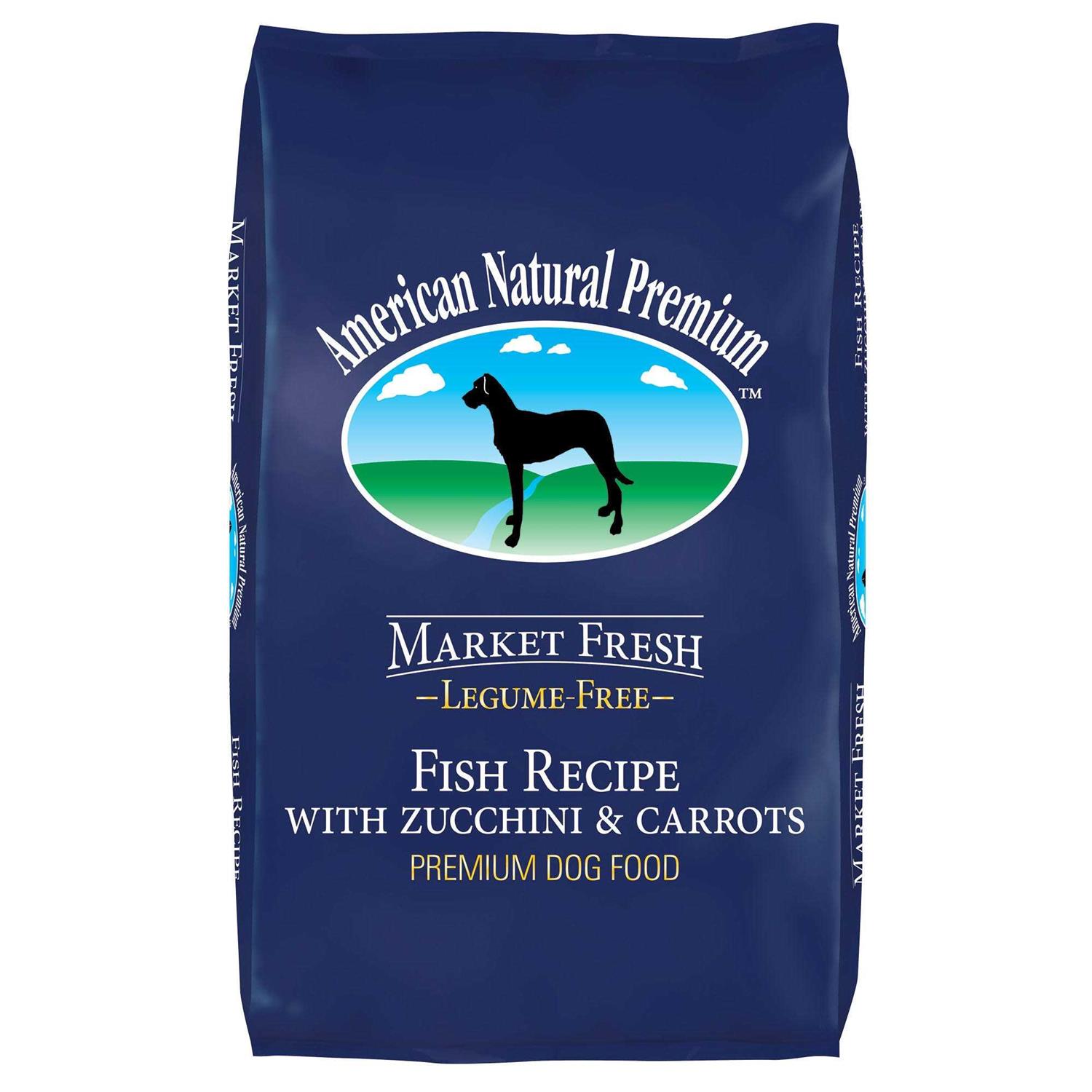 American Natural Premium Market Fresh Fish Recipe with Zucchini & Carrots Dry Dog Food - Pet Supplies online store