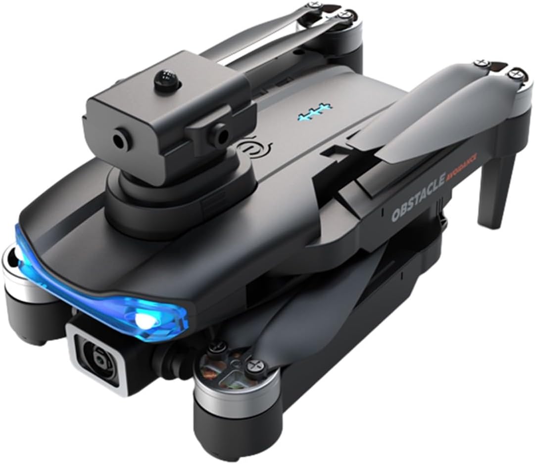 Drone With Camera Rc Drone Brushless Motor Drone With 1080P Camera 2.4G WIFI FPV RC Quadcopter With Headless Mode Follow Me Altitude Hold Obstacle Avoidance Toys Gifts For Kids Adults Drones For Kids 8-12