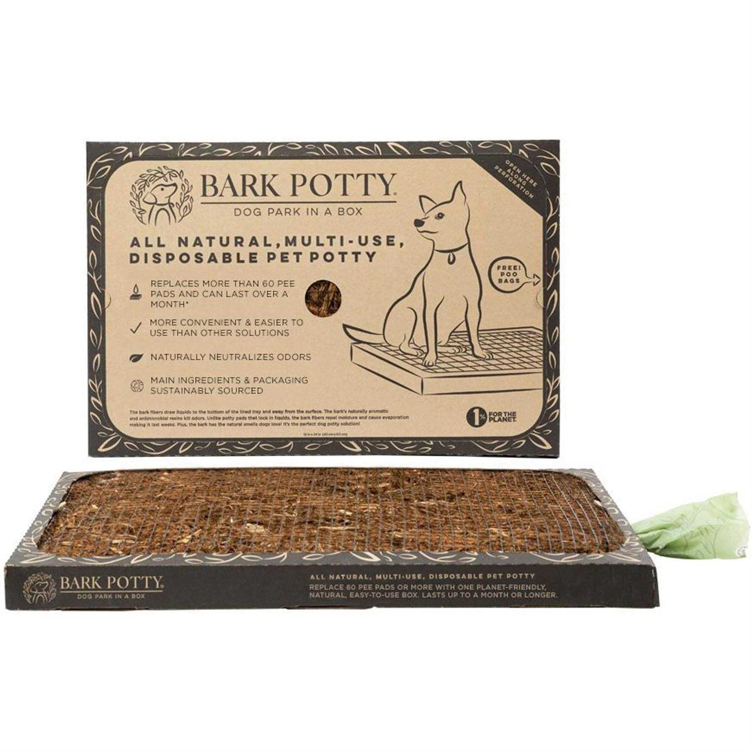 Bark Potty Natural Disposable Dog Potty Pad - Pet Supplies online store