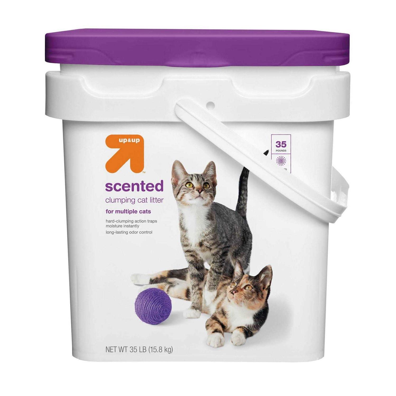 up & up Scented Clumping Cat Litter Pail - Pet Supplies online store