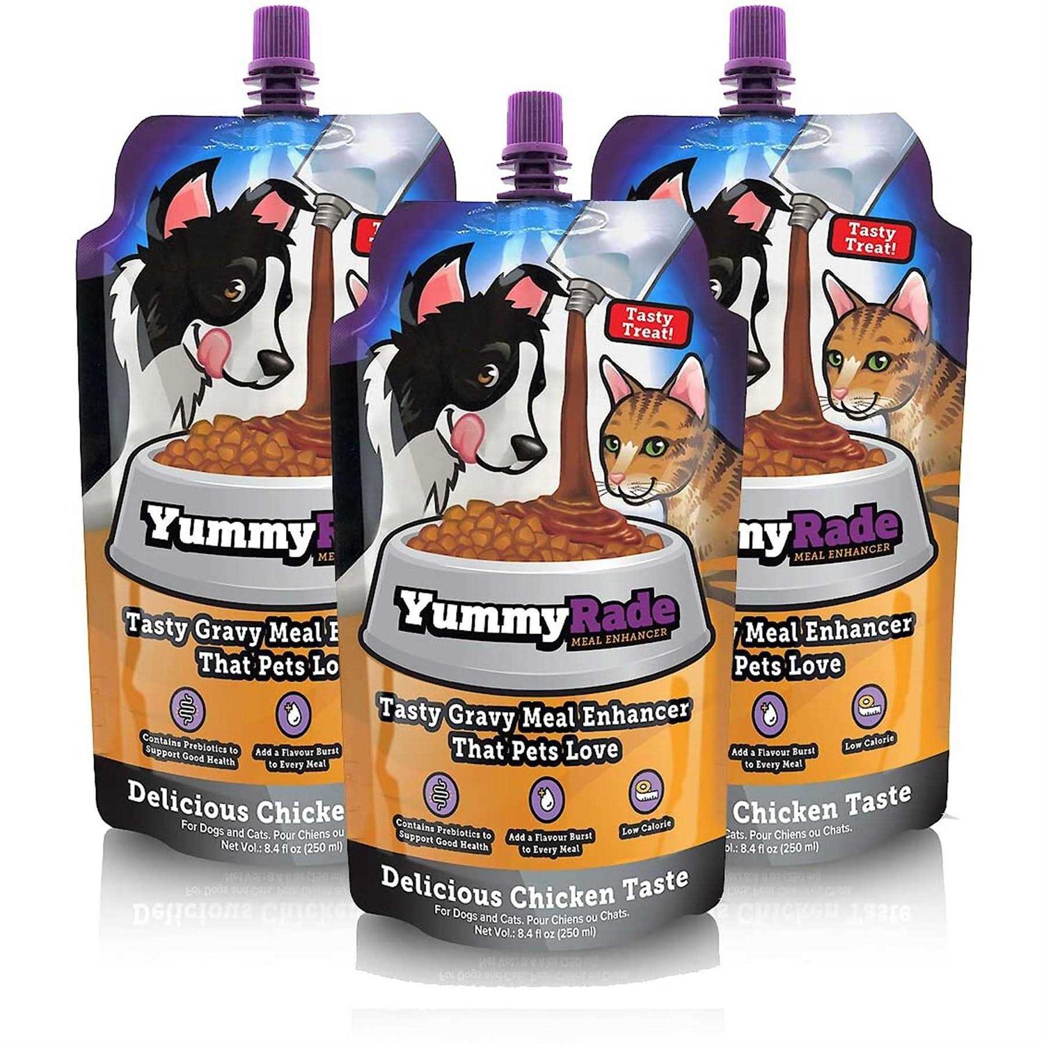 Tonisity, Inc YummyRade Pouches 3 x 250 ml - Pet Supplies online store
