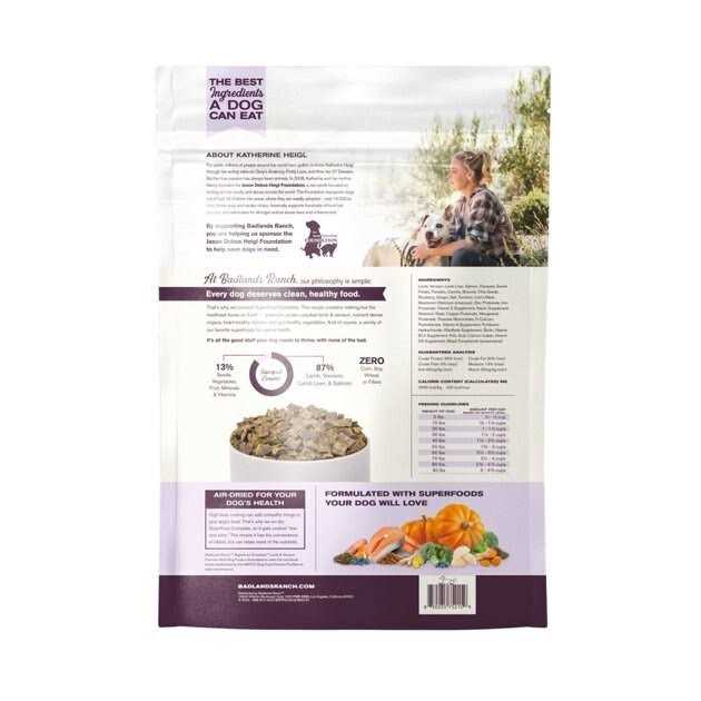 Badlands Ranch Superfood Complete Air Dried Lamb & Venison Dog Food - Pet Supplies online store