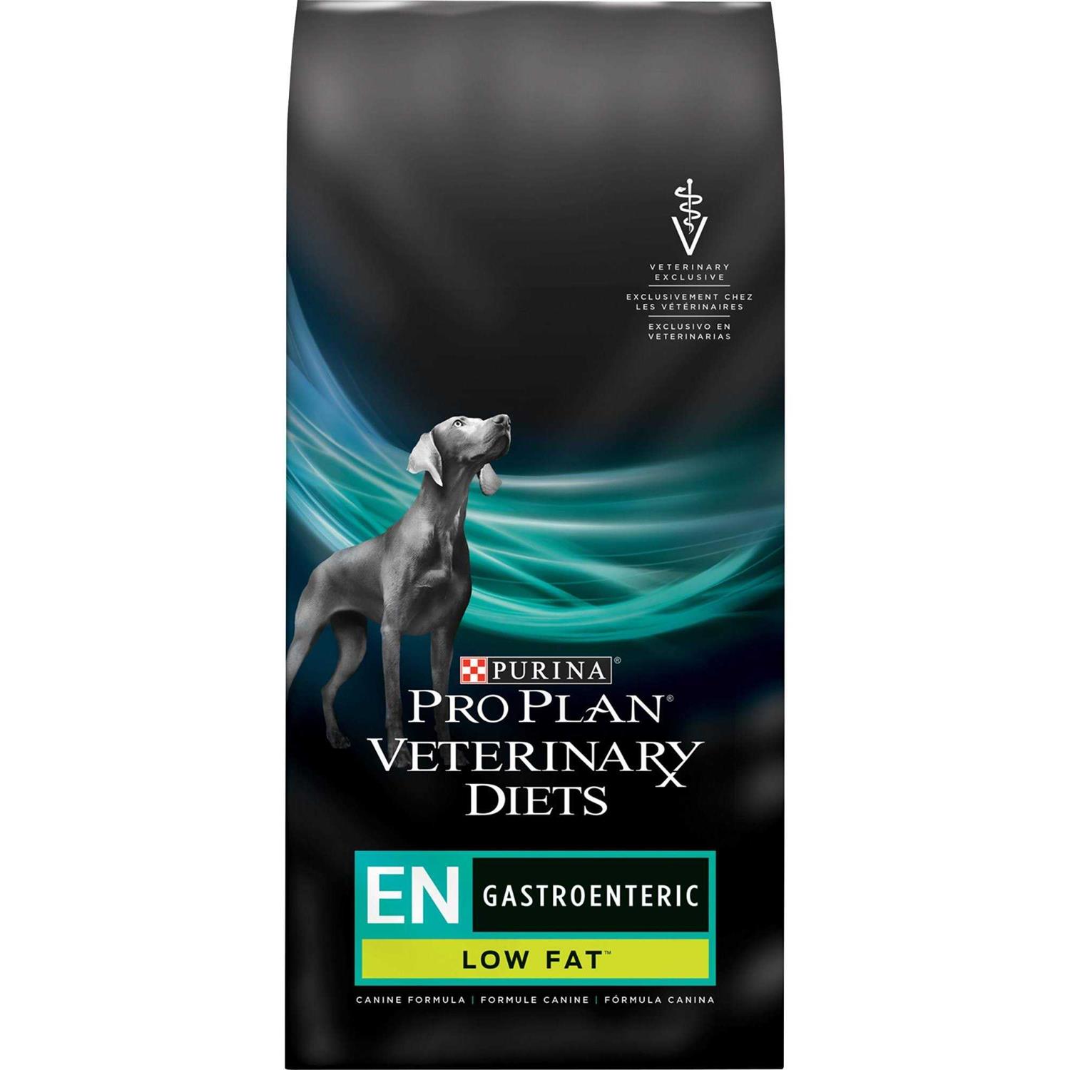 Purina Pro Plan Veterinary Diets EN Gastroenteric Low Fat Canine Formula Dry Dog Food - Pet Supplies online store
