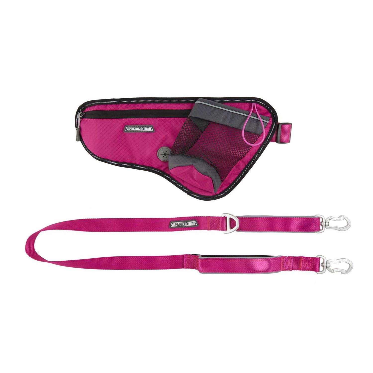 Arcadia Trail Hands-Free Dog Leash and Waist Belt Pouch - Pet Supplies online store