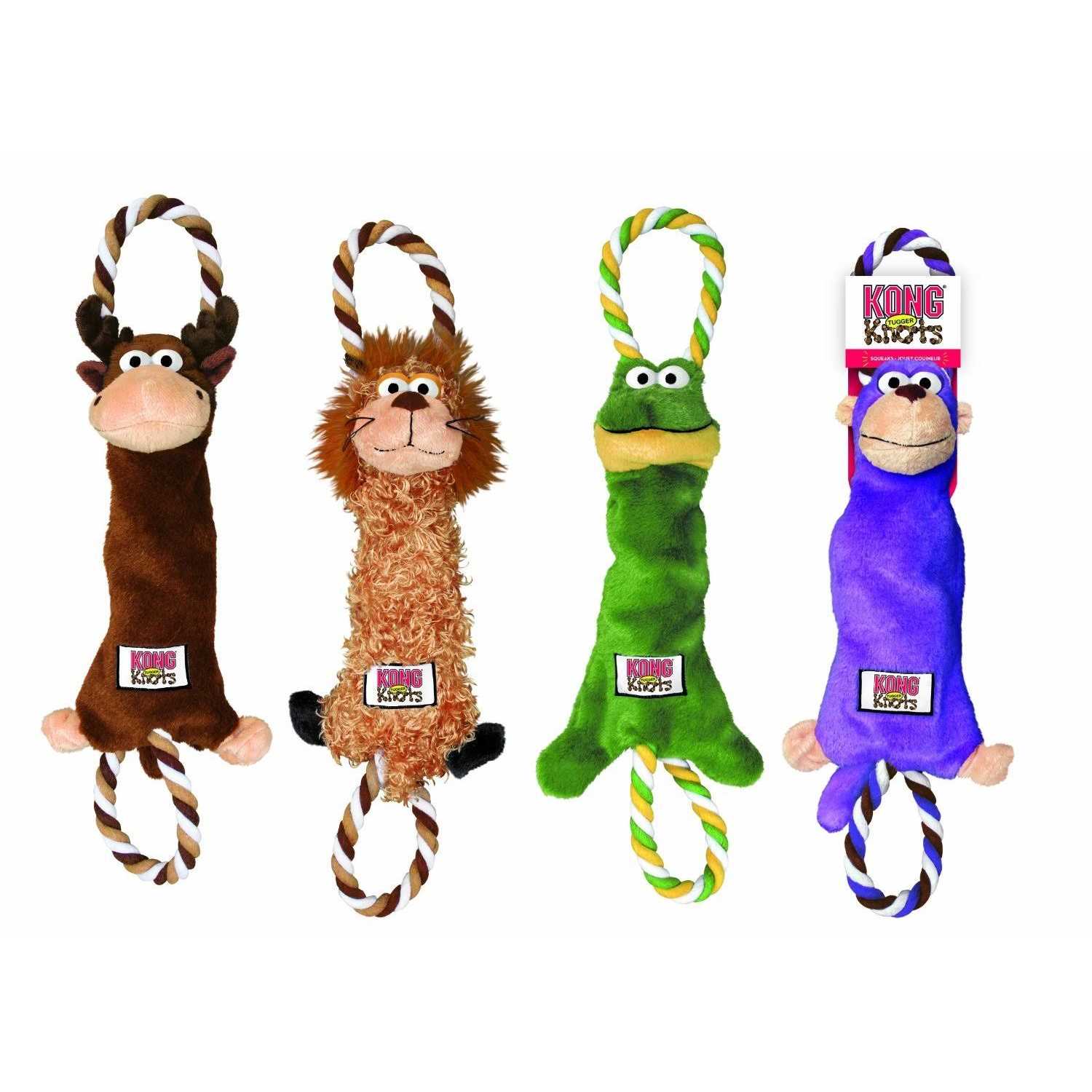 KONG Tugger Knots Moose Dog Toy - Pet Supplies online store