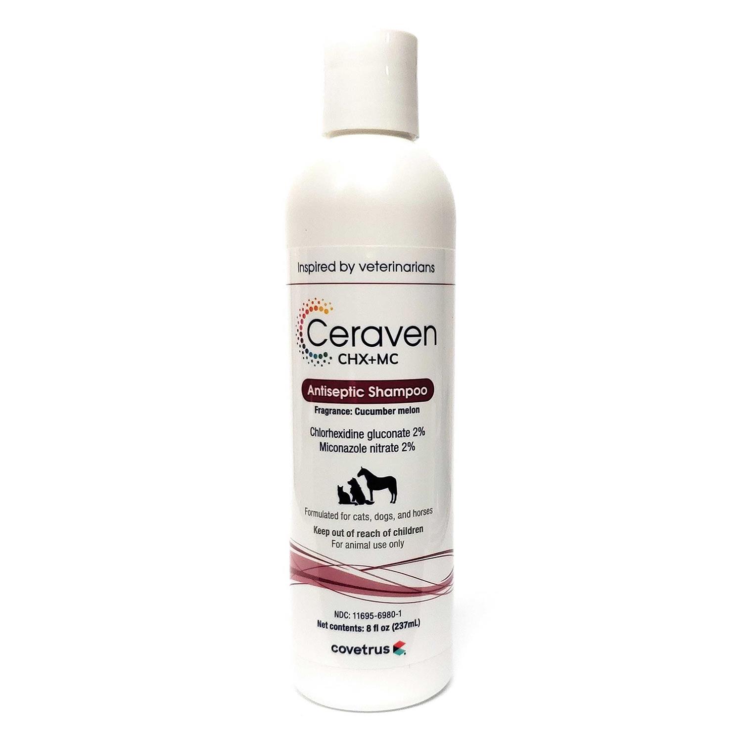 Ceraven/ CeraSoothe CHX+MC Antiseptic Shampoo 8 oz - Pet Supplies online store