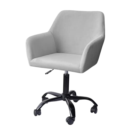 アイリスプラザ(IRIS PLAZA) KKC-03A Office Chair, 幅55cm×奥行き44cm×高さ87cm, ligjt Grey