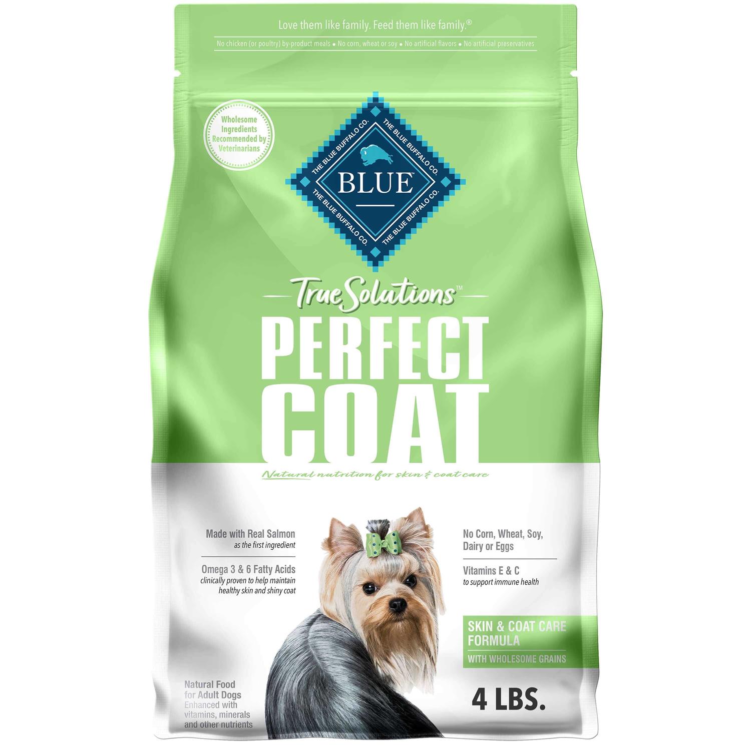 Blue Buffalo True Solutions Perfect Skin & Coat Dog Food - Pet Supplies online store