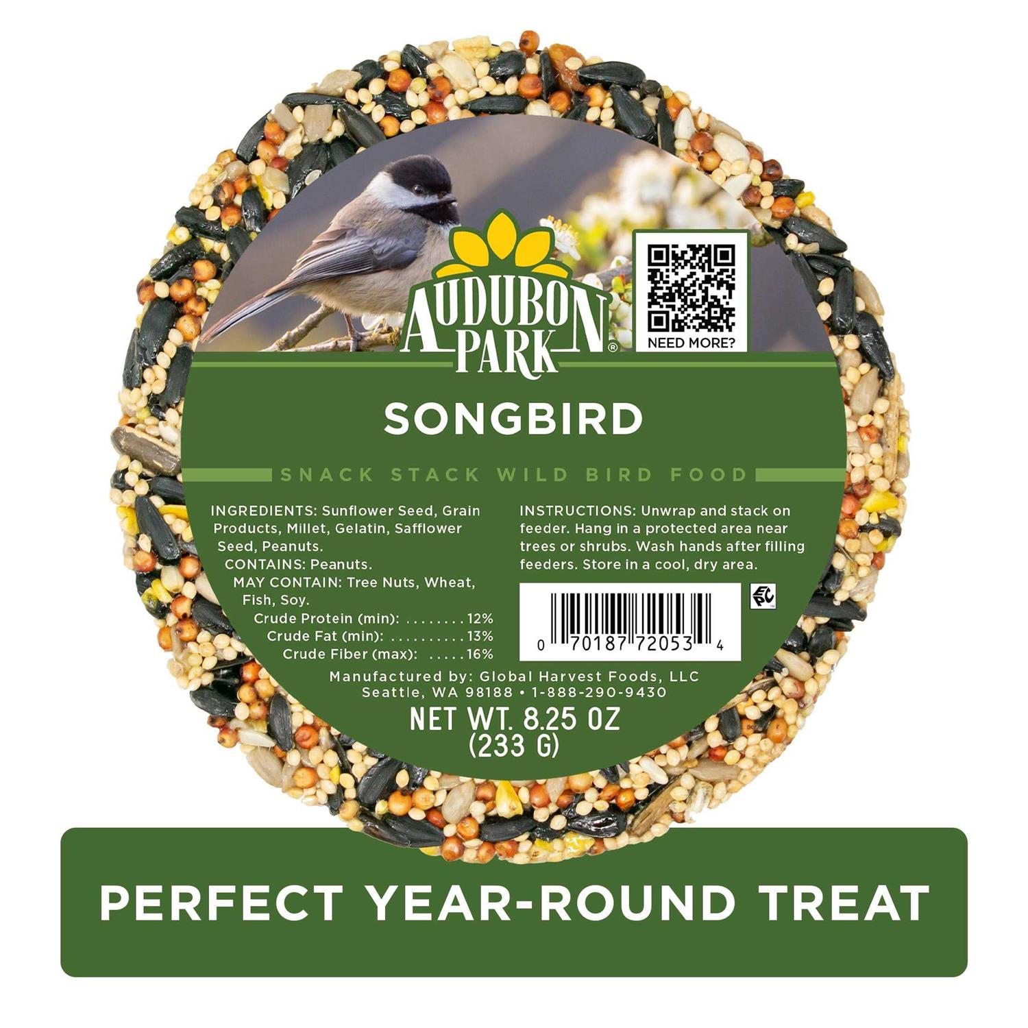 Audubon Park Songbird Snack Stack Wild Bird Food - Pet Supplies online store