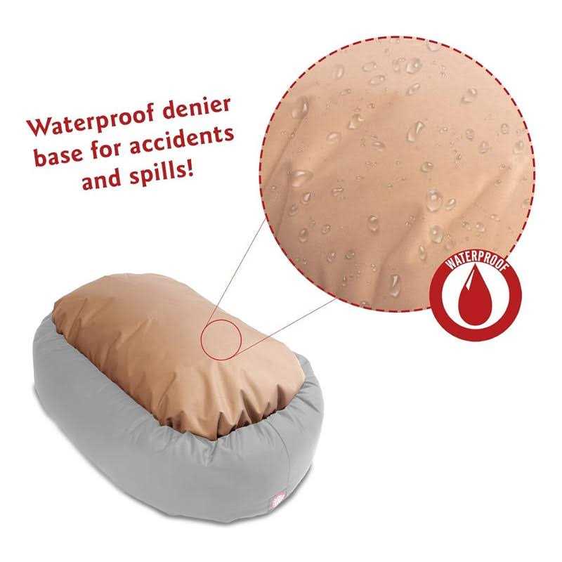 Majestic Pet Palette Heathered Sherpa Bagel Bolster Dog Bed - Pet Supplies online store