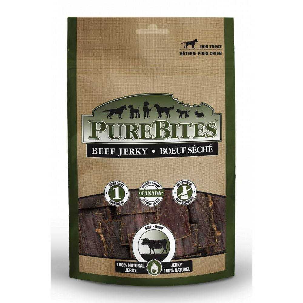 PureBites Beef Jerky Dog Treats - Pet Supplies online store