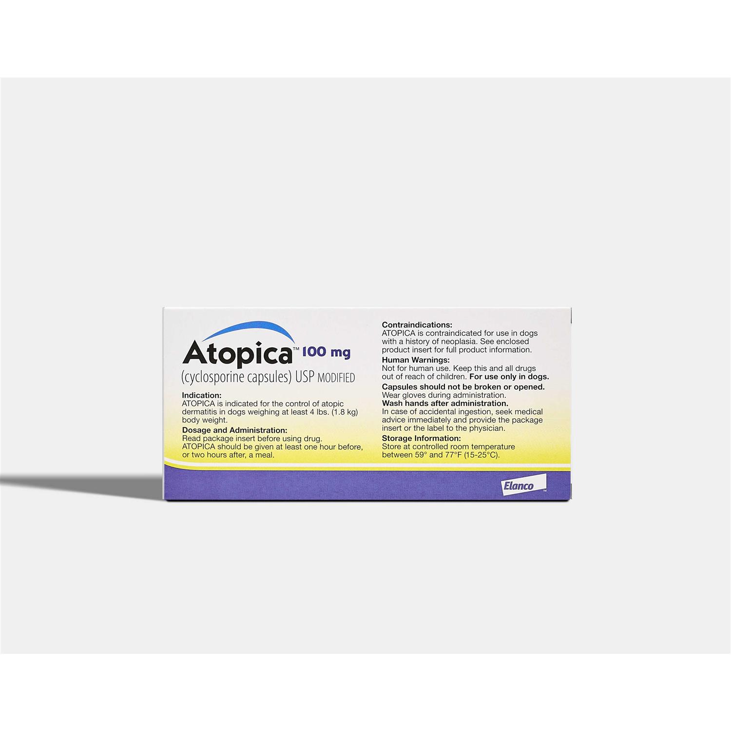 Atopica Capsules for Dogs - Pet Supplies online store