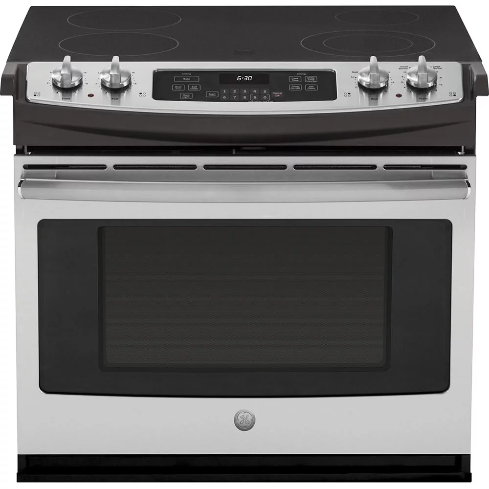 GE JD630SFSS 4.4 Cu.Ft. Stainless 4 Burner Drop-In Electric Range