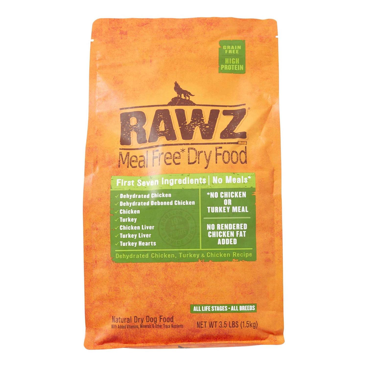 Rawz Meal Free Chicken & Turkey Dry Dog Food - Pet Supplies online store
