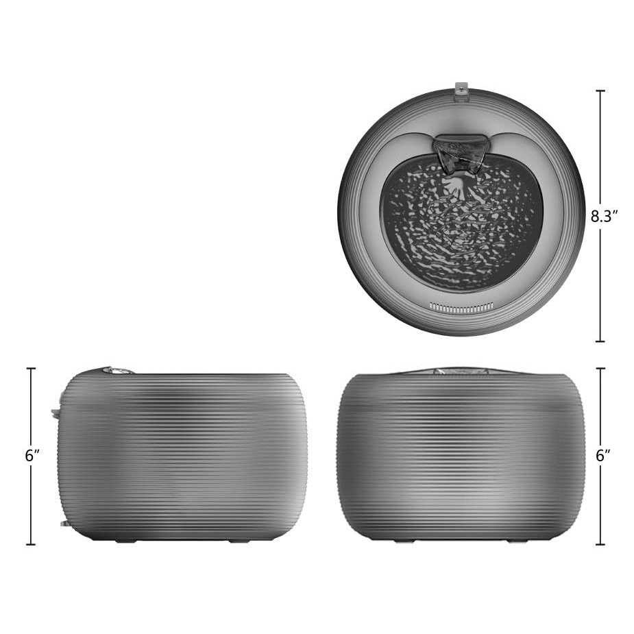 TUG Nugget Lite Pet Water Fountain 2.5 L Drinking Fountain for Cats and Dogs - Pet Supplies online store