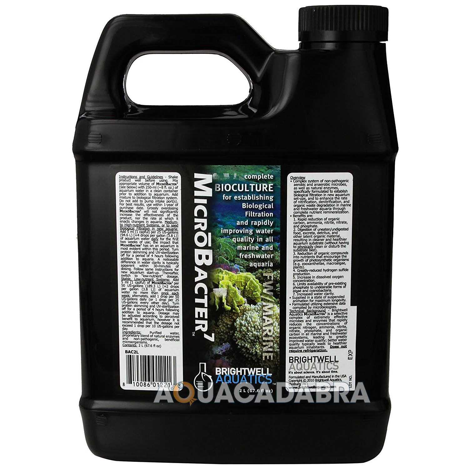 Brightwell Aquatics 1 Liter MicroBacter7 - Pet Supplies online store