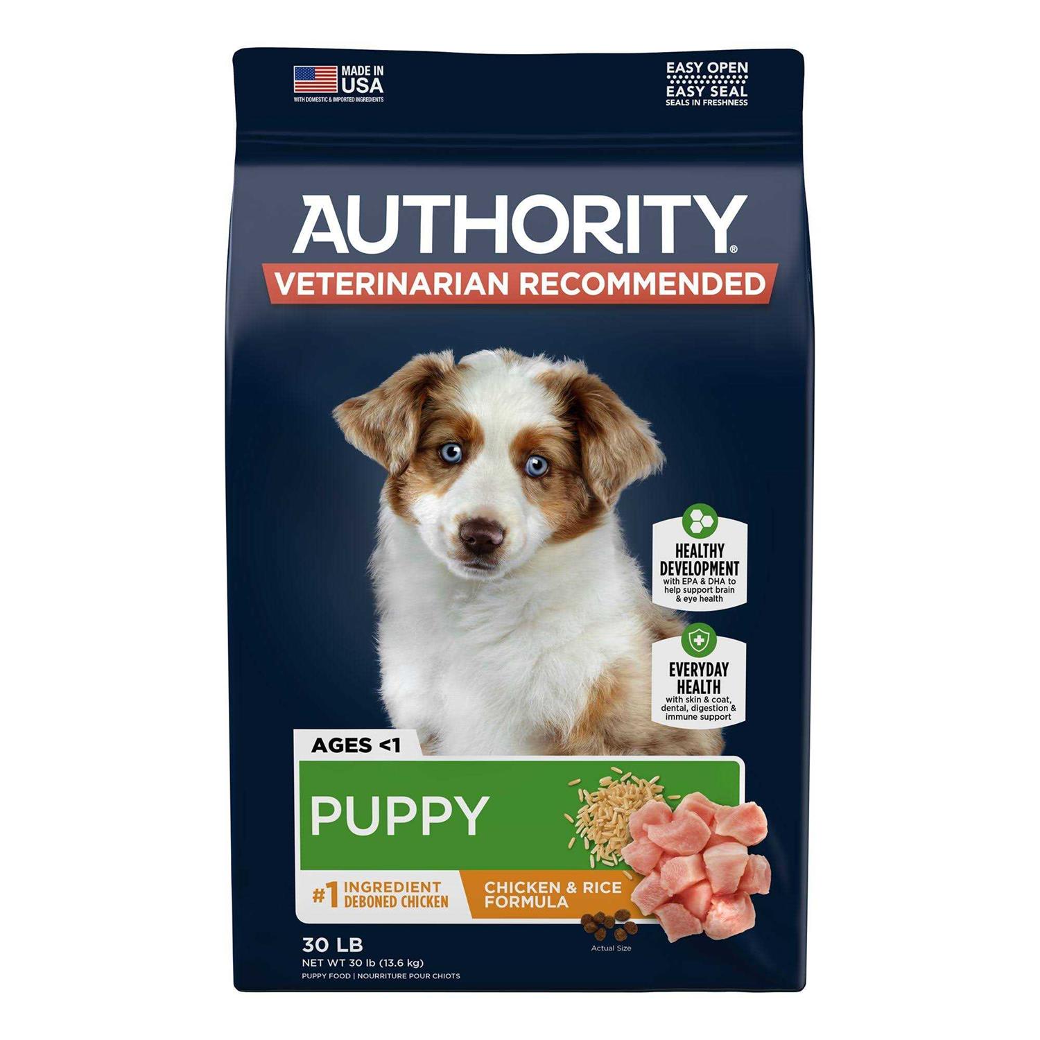 Authority Everyday Health Puppy Dry Dog Food - Pet Supplies online store