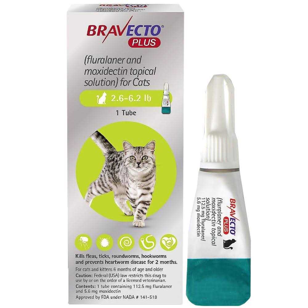 Bravecto Plus Topical Solution for Cats - Pet Supplies online store