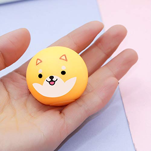 Fluorescent Sticky Wall Sticky Target Decompression Toy Kids Gift Games Sausage (Yellow, One Size)