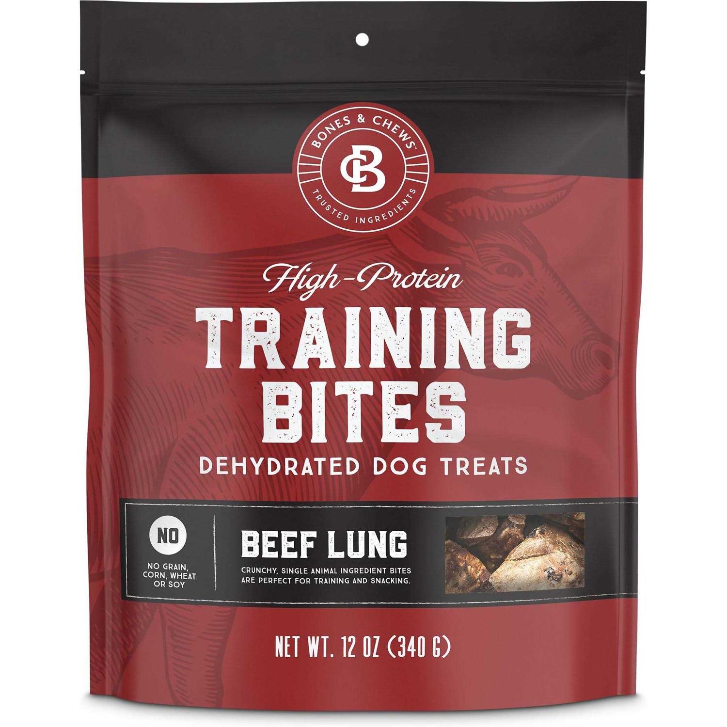Bones & Chews All-Natural Beef Lung Filets Dehydrated Dog Treats - Pet Supplies online store