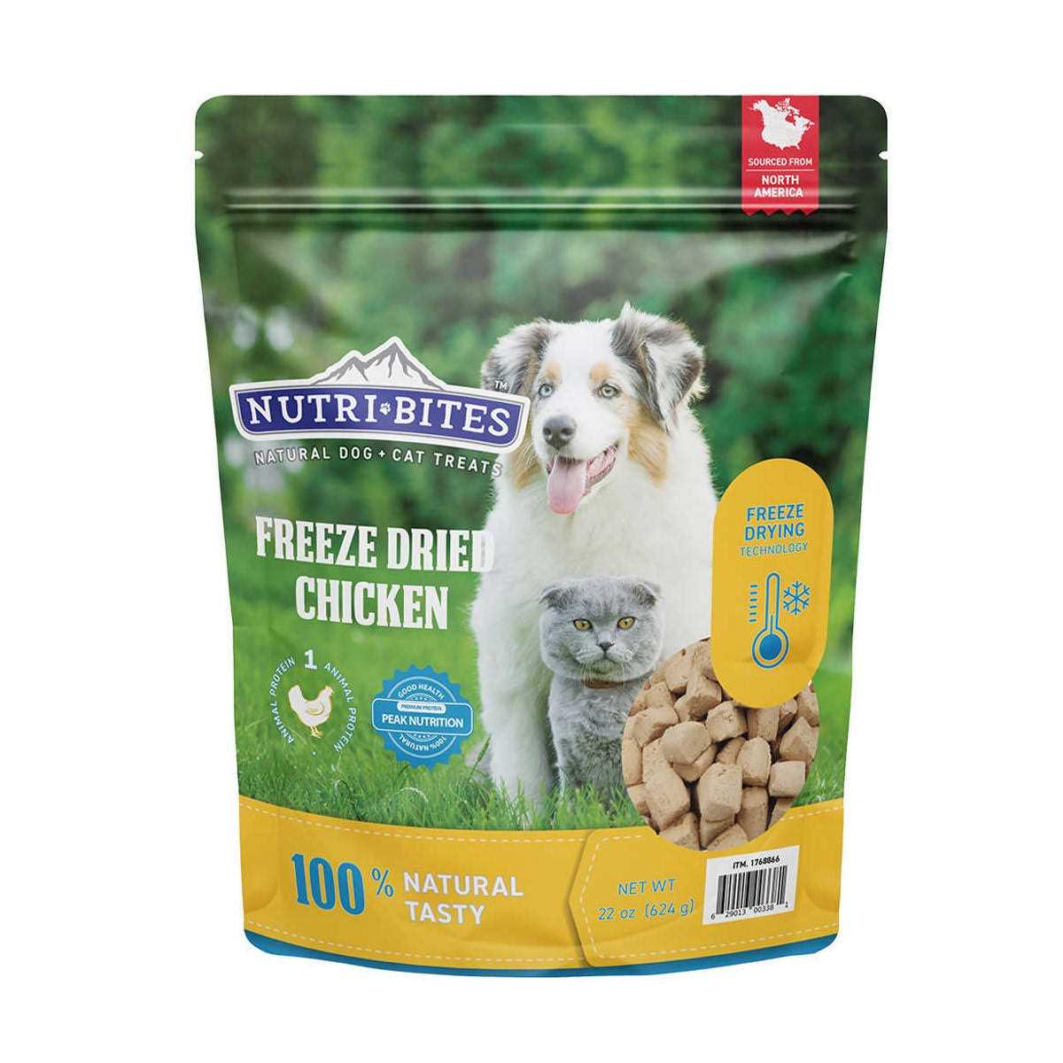 Canature NutriBites Freeze Dried Chicken Dog and Cat Treat 22 Ounce - Pet Supplies online store