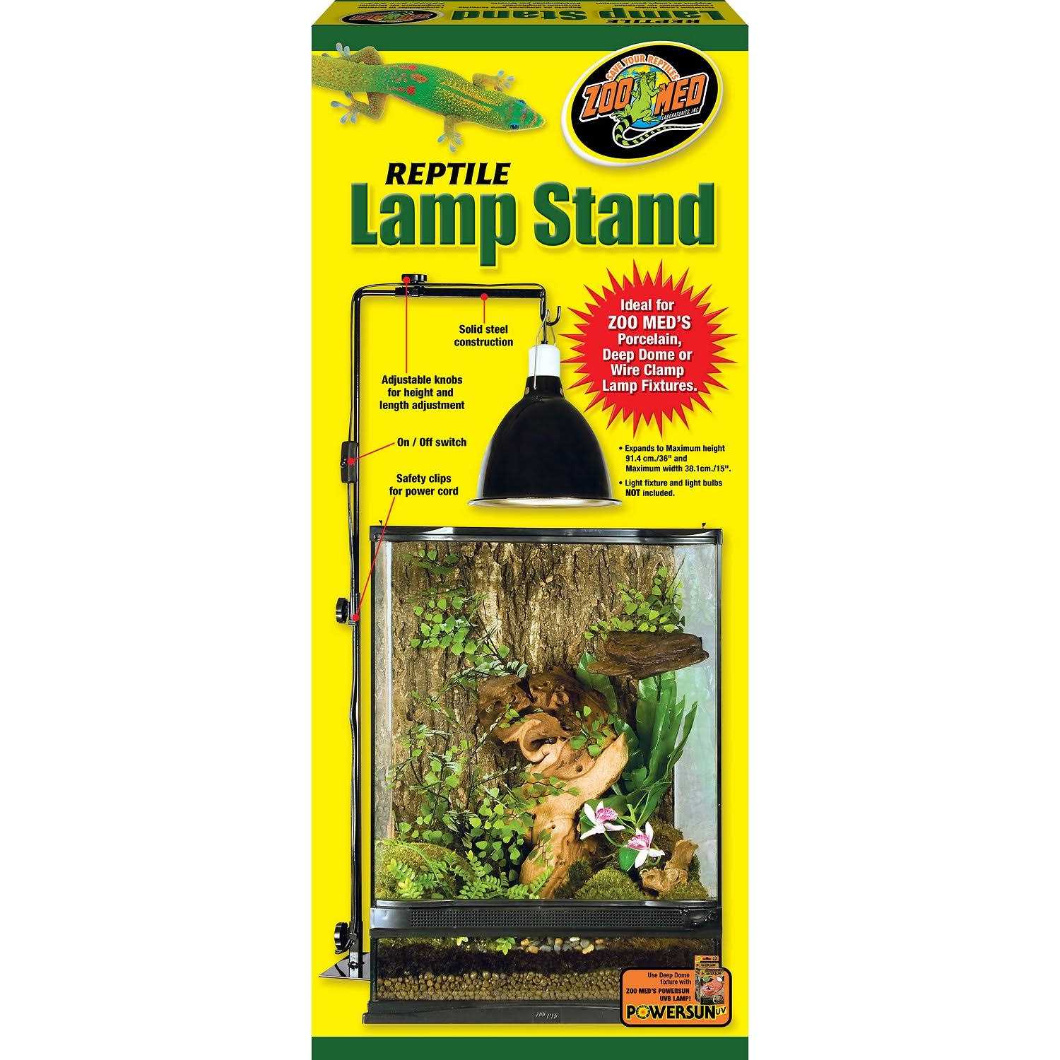 Zoo Med Reptile Lamp Stand - Pet Supplies online store