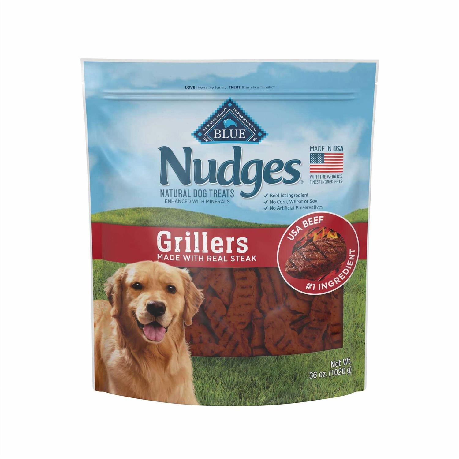 Blue Buffalo Nudges Grillers Natural Dog Treats - Pet Supplies online store