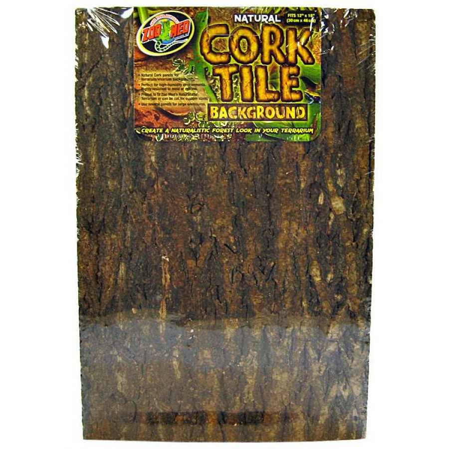 Zoo Med Natural Cork Tile Background - Pet Supplies online store