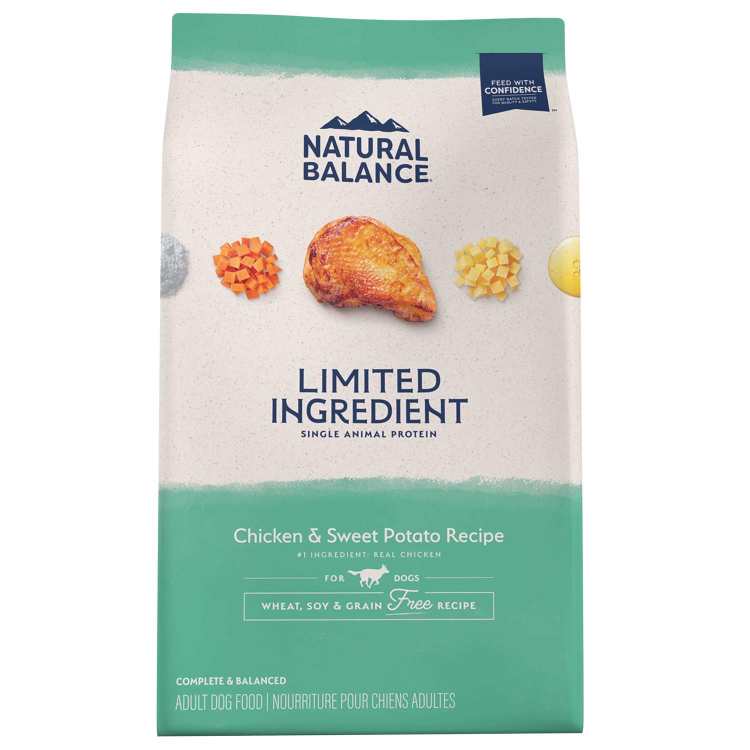 Natural Balance Limited Diets Chicken & Sweet Potato Dog Food - Pet Supplies online store