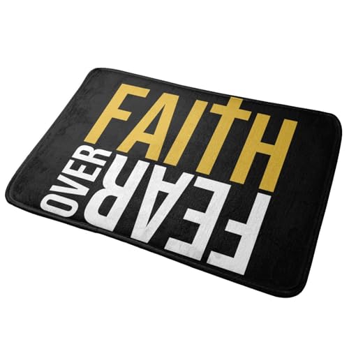 Christian Faith Over Ultra Soft Area Rug for Living Room Indoor Decoration Non Slip Carpet Bedroom Mat Nursery Office Home Decor, Painting