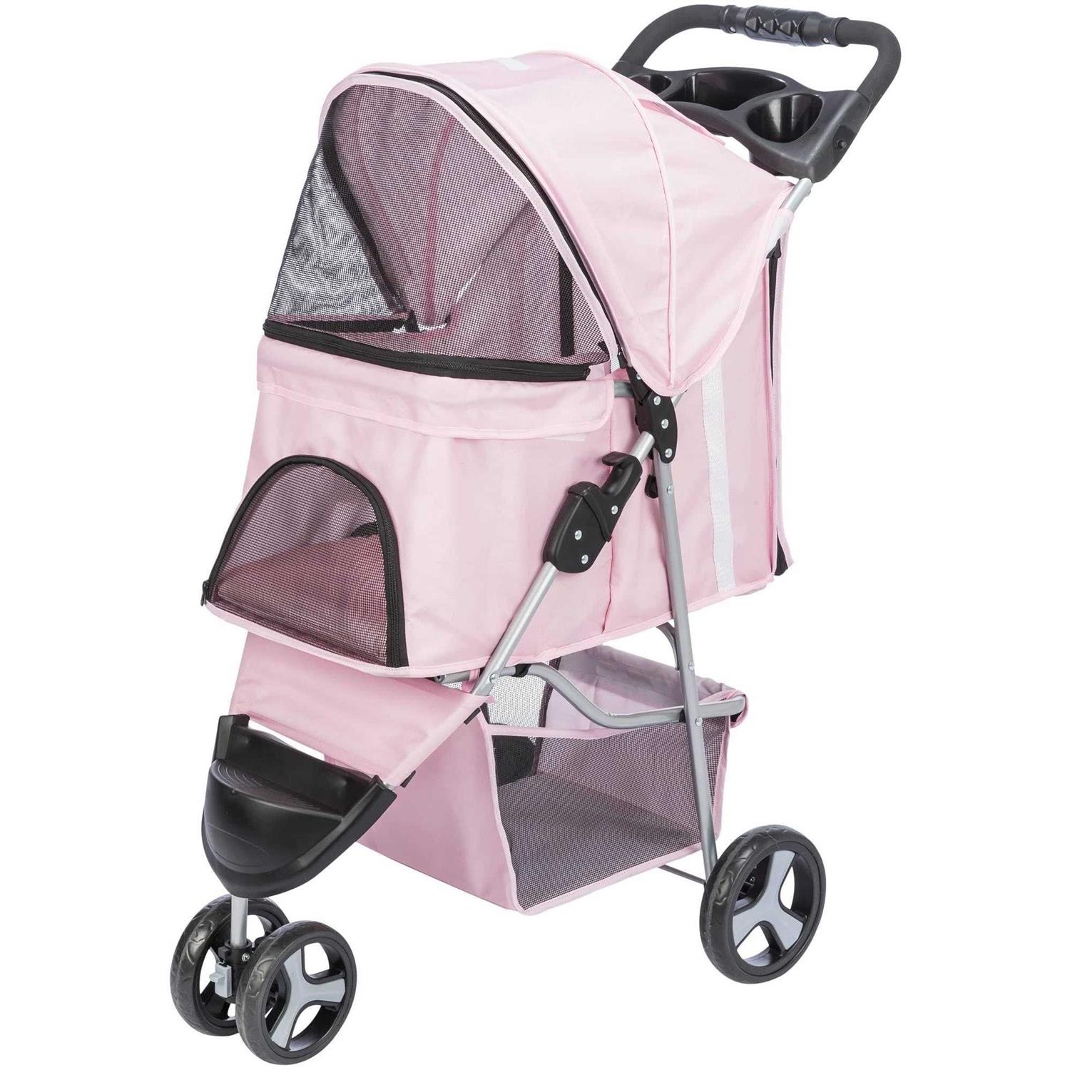 TRIXIE Foldable Pet Stroller for Cats and Dogs - Pet Supplies online store