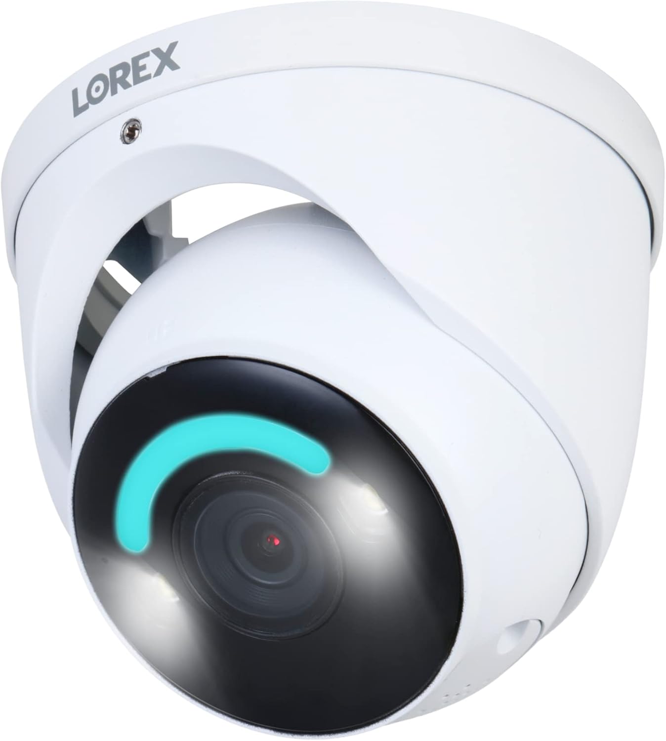 Lorex 4K Wired Security Camera – Outdoor & Indoor Add on PoE Wired Camera Surveillance System for Home & Business – Deterrence Lighting, Motion Detection, Color Night Vision