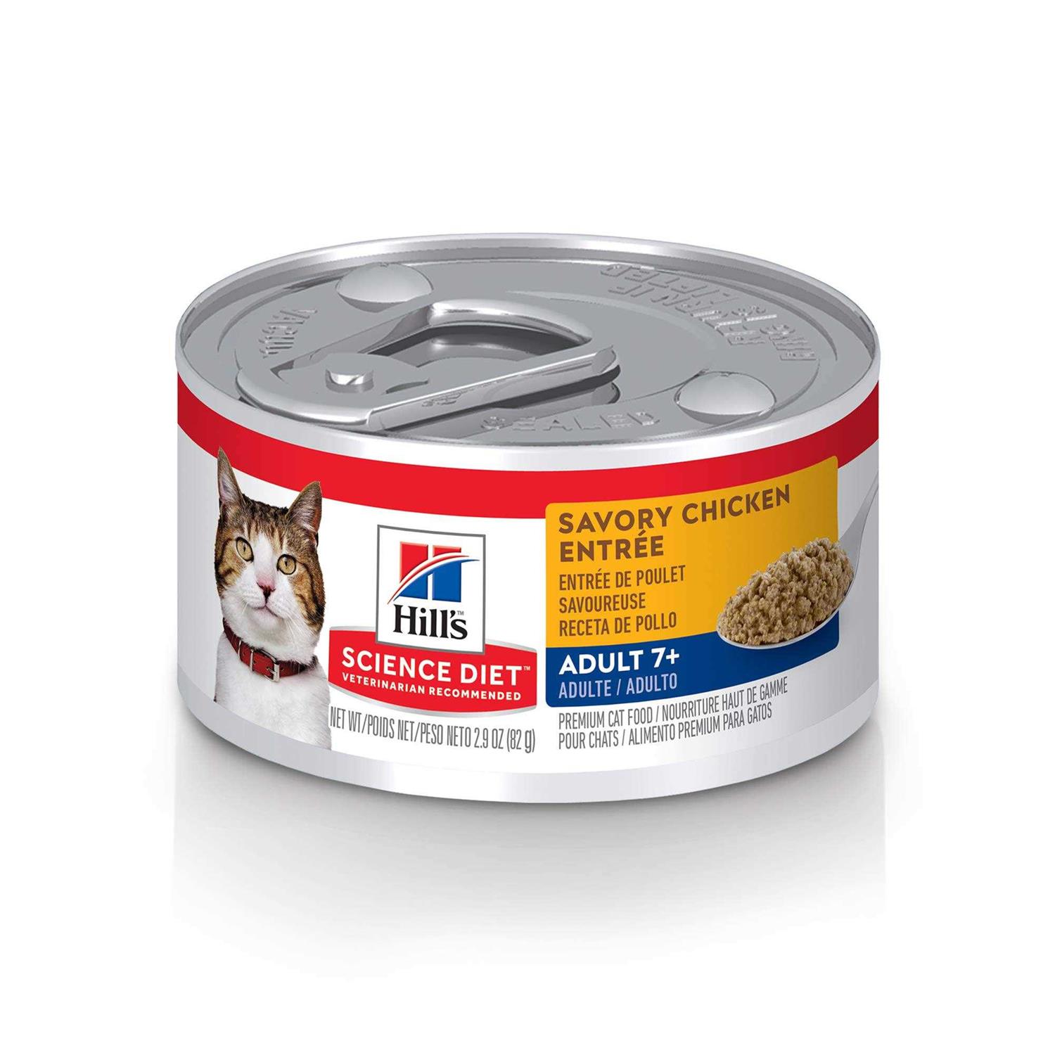Hill's Science Diet Adult 7+ Savory Cat Food Chicken Entree - Pet Supplies online store