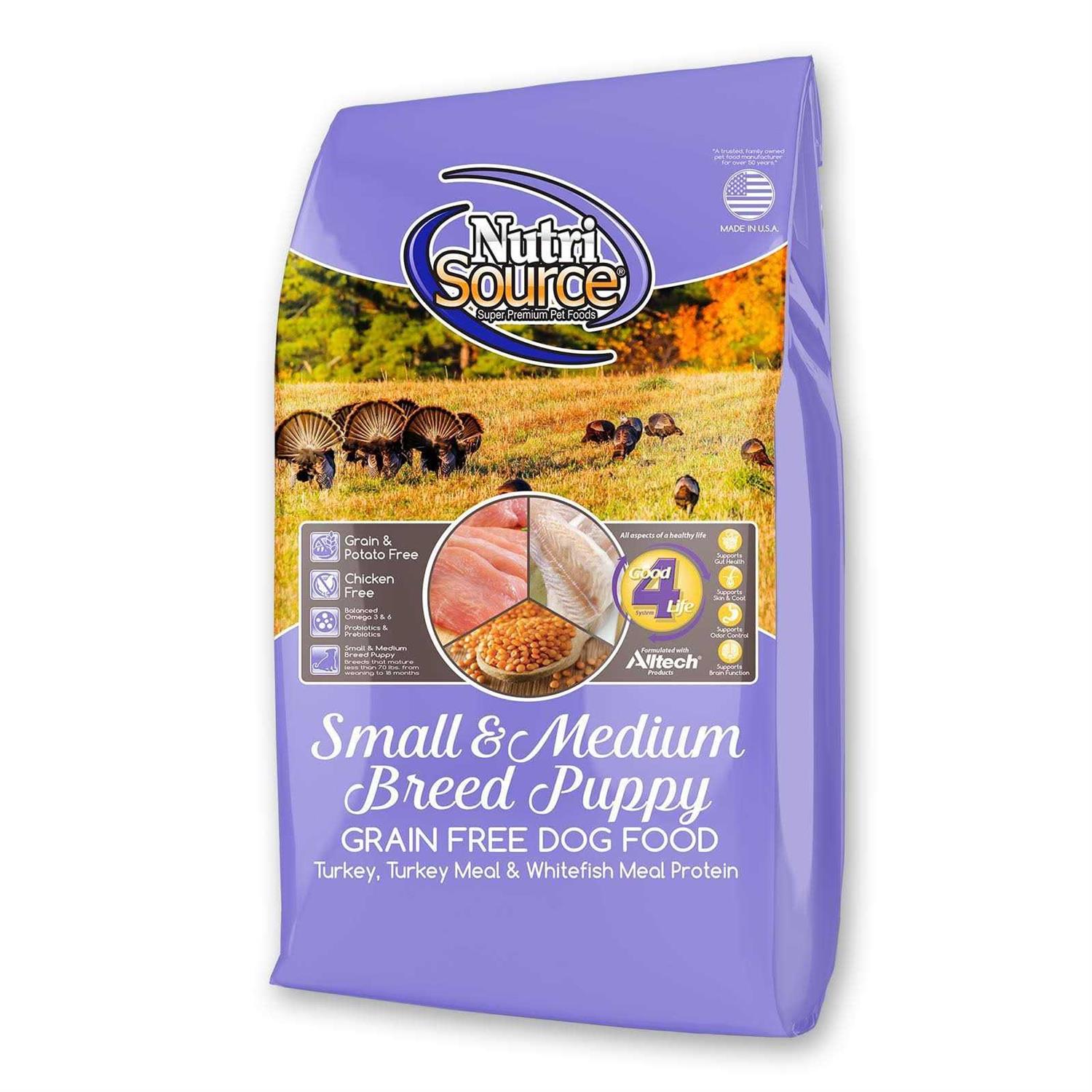 NutriSource Small Bites High Plains Select Grain Free Dog Food - Pet Supplies online store