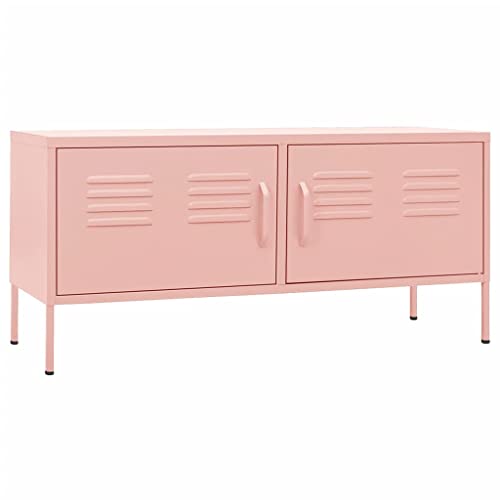 TV Stand,Television Stands Media Entertainment Center and Storage Cabinets,for Living Room,Bedroom TV Cabinet Navy Blue 41.3