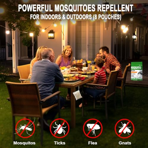 Mosquitoes Repellent, Mosquitos Repellant Patio Outdoor, Mosquito Repellents for Yard/Camping/Home/Travel, Mosquito Deterrent Indoor,Mosquito Control for Room (0.88 Ounce (Pack of 12))