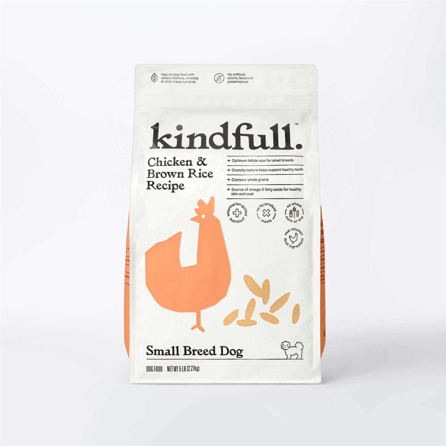 Kindfull Chicken and Brown Rice Recipe Dry Dog Food - Pet Supplies online store