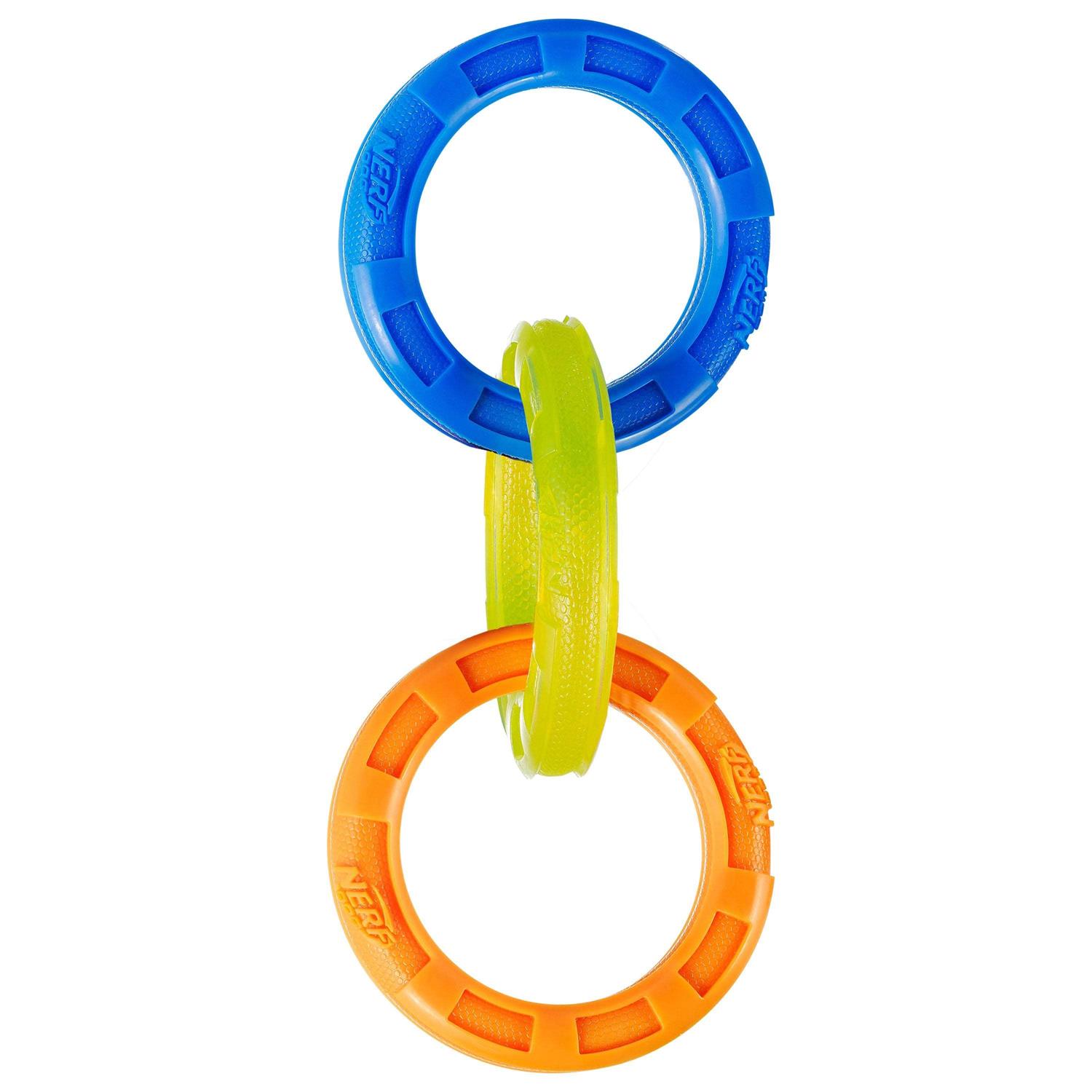 Nerf 3-Ring Tug Dog Toy - Pet Supplies online store