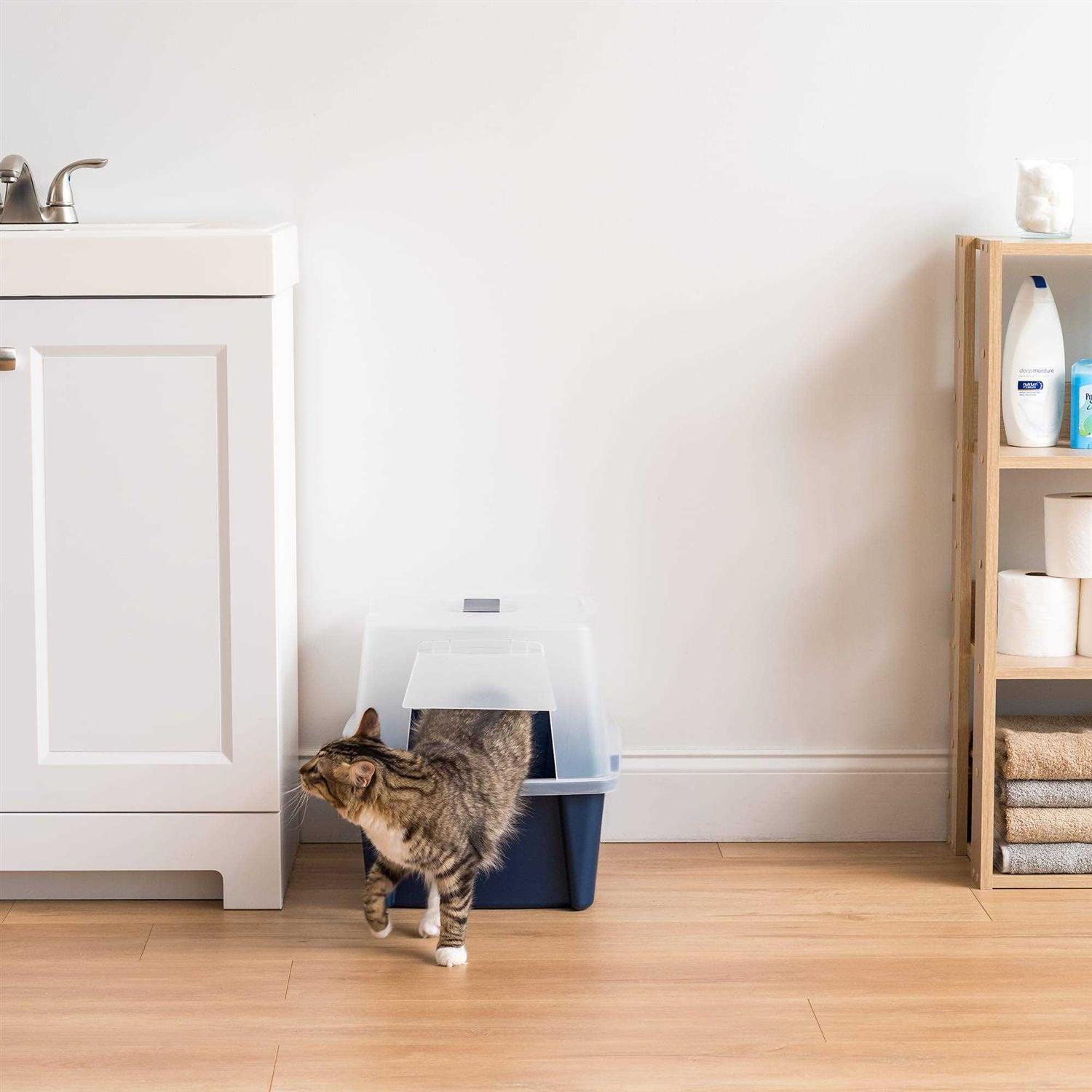 Iris USA Large Hooded Litter Box - Pet Supplies online store