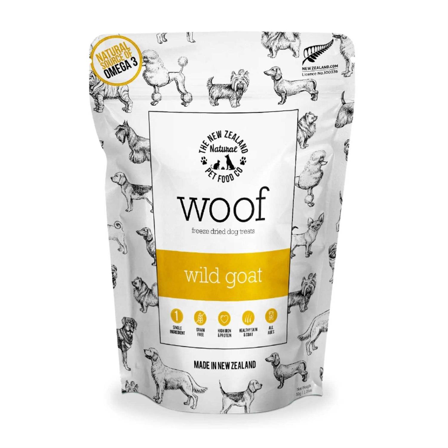 The New Zealand Natural Pet Food Co. New Zealand Natural Wild Venison Freeze-Dried Food - Pet Supplies online store