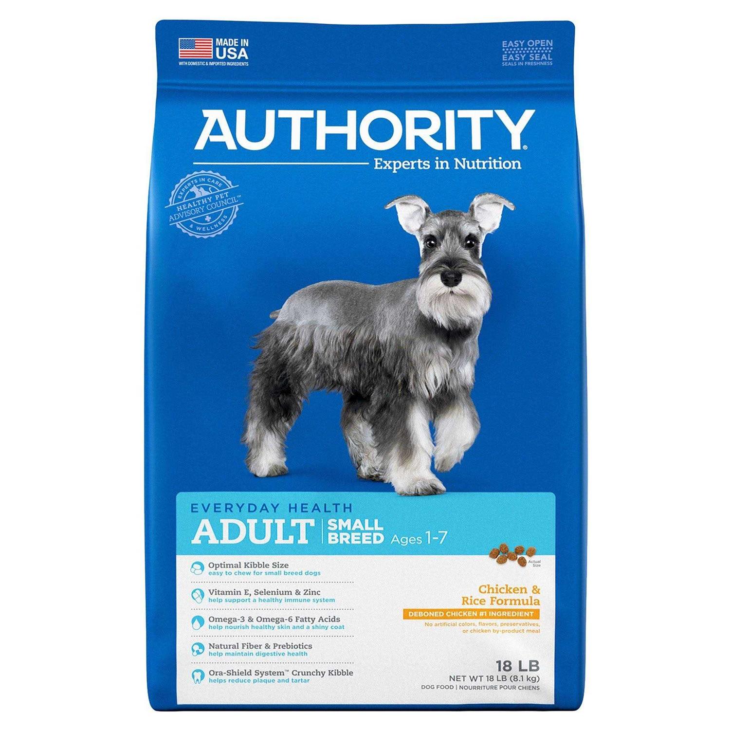 Authority Everyday Health Small Breed Adult Dry Dog Food - Pet Supplies online store