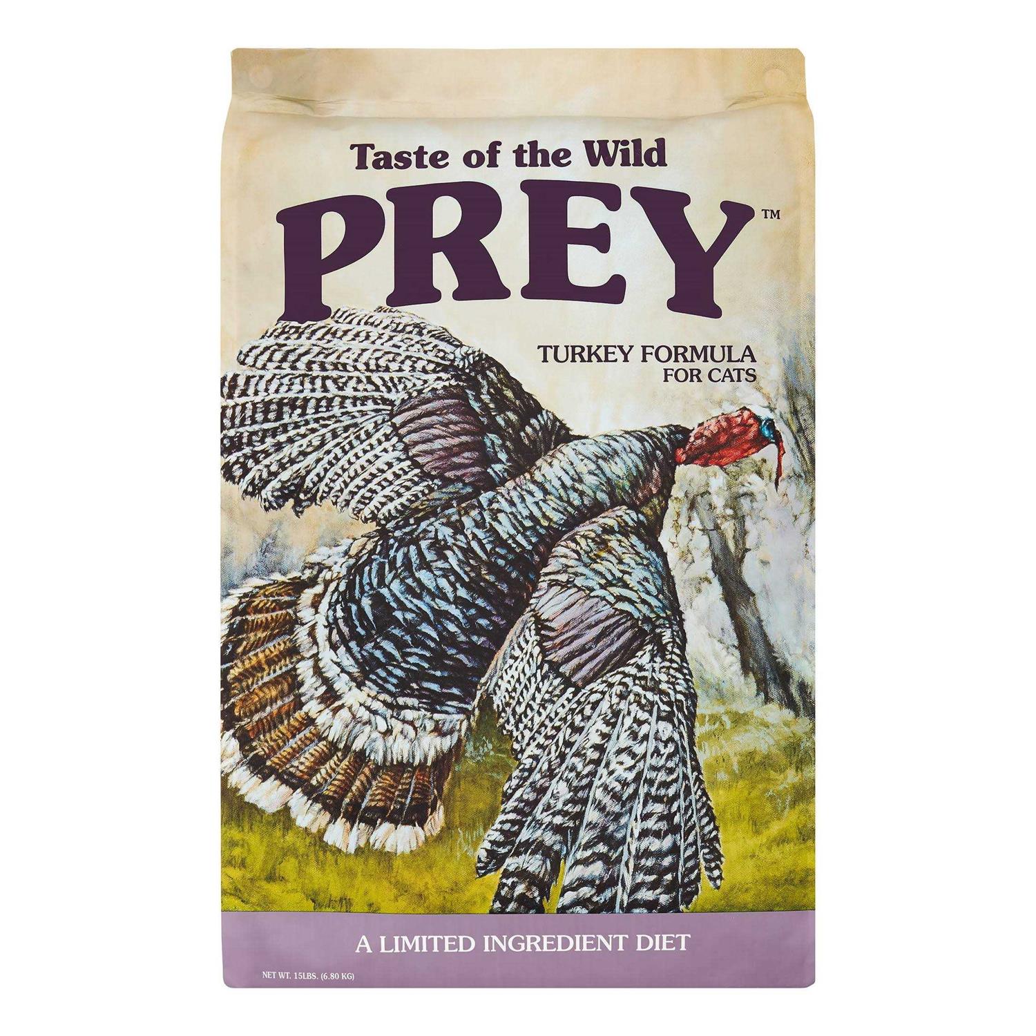 Taste of the Wild Prey Turkey Limited Ingredient Cat Food - Pet Supplies online store