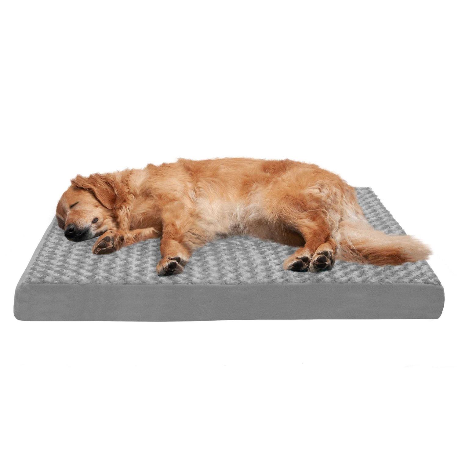 FurHaven Pet Ultra Plush Deluxe Orthopedic Bed - Pet Supplies online store