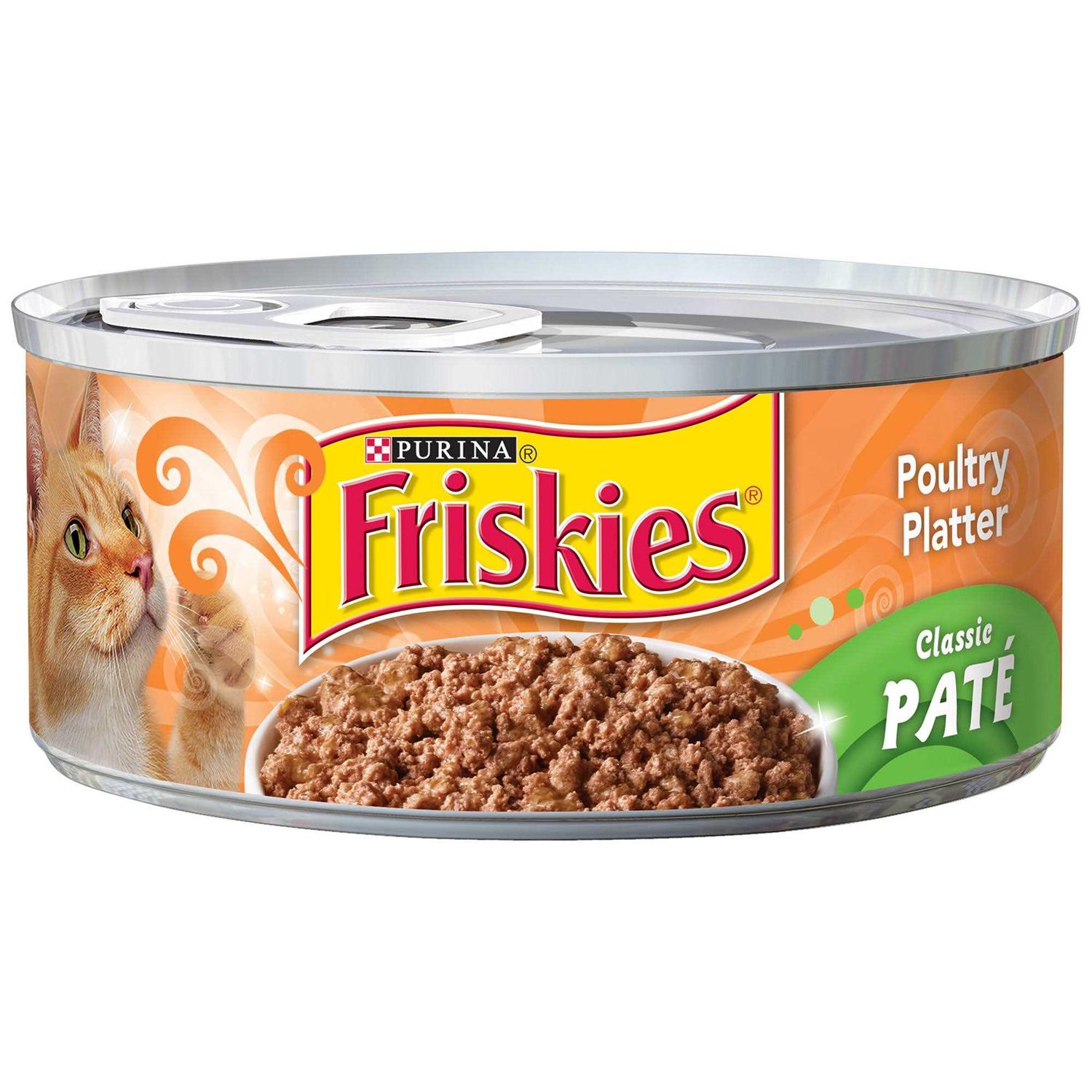 Friskies Pate Poultry Platter Canned Cat Food - Pet Supplies online store