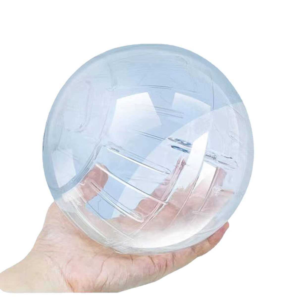 CHUQIANTONG Hamster Exercise Ball Silent Hamster Wheel Small Animals Transparent Ball For Dwar Rat Relieves Boredom And Increases Activity - Pet Supplies online store