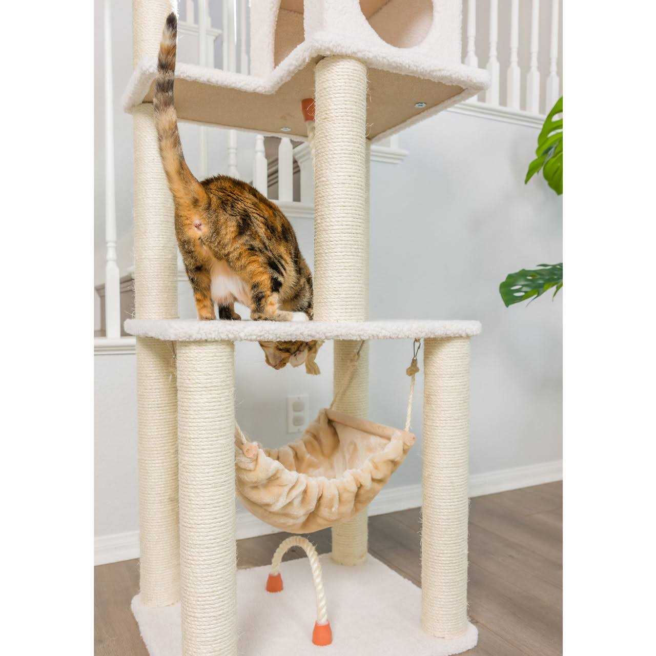 Armarkat Real Wood B7301 Classic Ivory Cat Tree - Pet Supplies online store