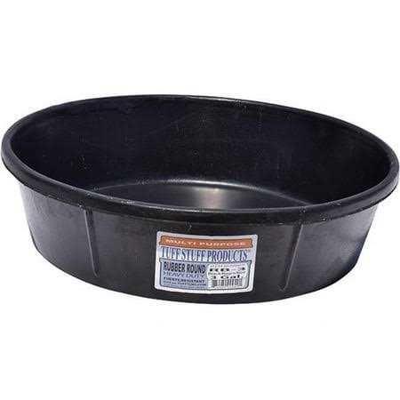 Tuff Stuff Products Rubber Round Feeder - Pet Supplies online store