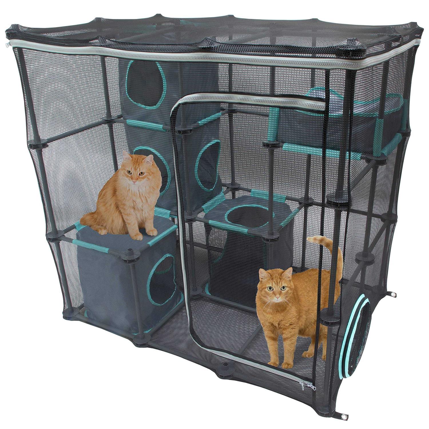 Kitty City Claw Indoor and Outdoor Mega Kit Cat Furniture - Pet Supplies online store