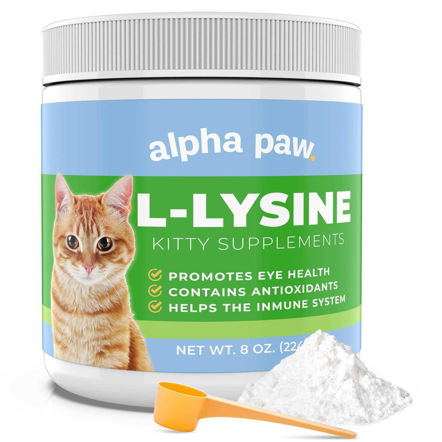 Alpha Paw Human Grade for Pets Cat Lysine Supplement - Pet Supplies online store
