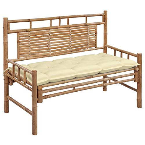 Patio Benches Patio Bench with Cushion 47.2